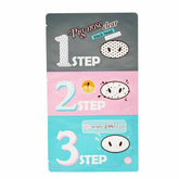 Facial Mask Peel Off Pig-nose Clear Black Head 3 Step - Holika Holika Maroc - Aylal Beauty